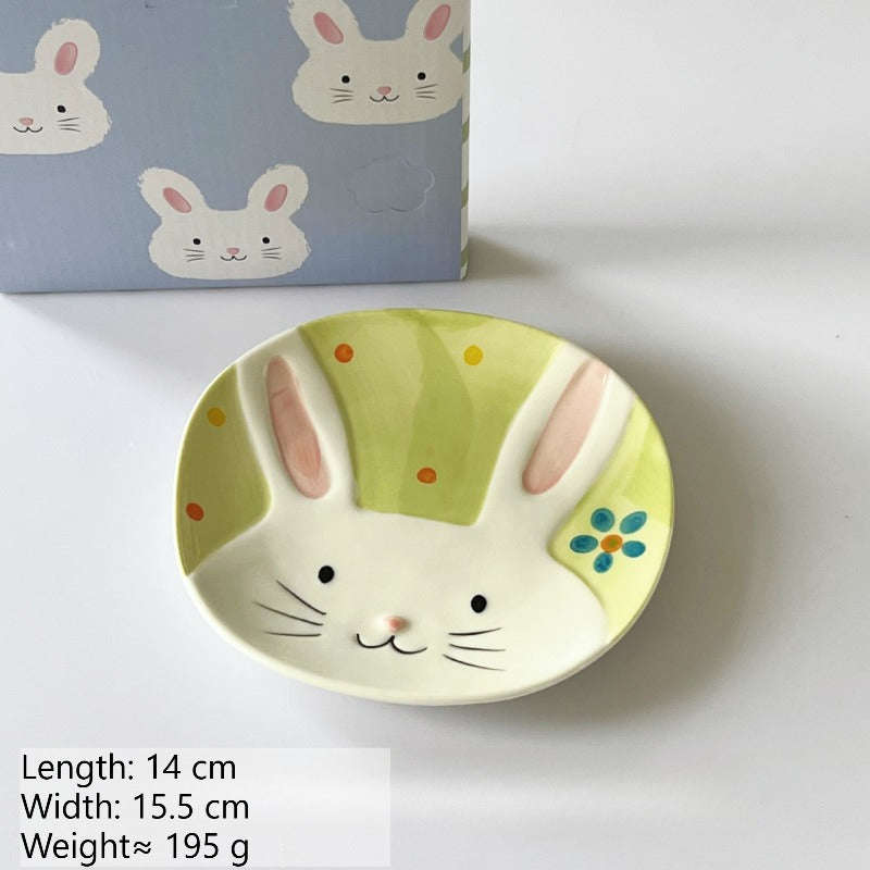 Cute Rabbit Ceramic Rice Bowl - Modomu