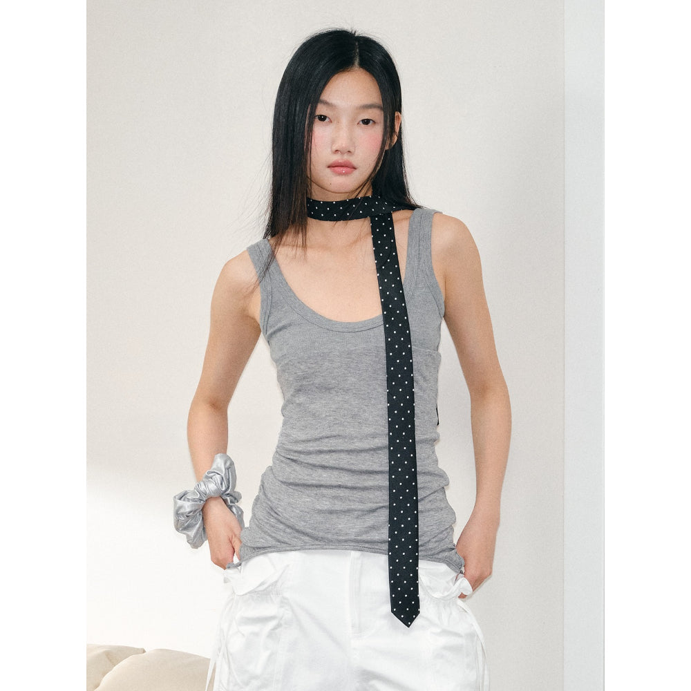 Striped College Zipper Tie - Modomu