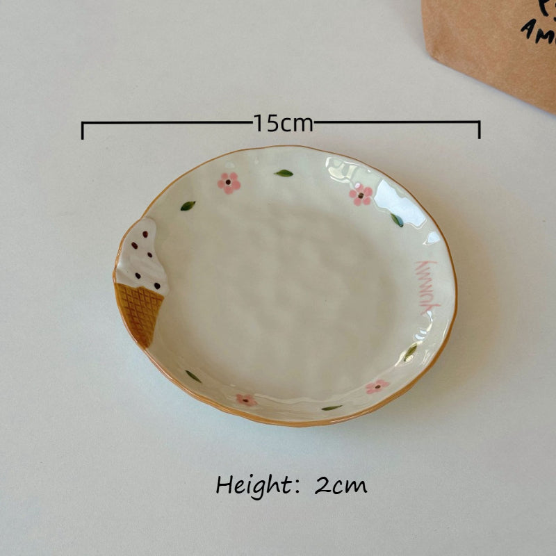 Modern Ceramic Dessert Plate - Modomu