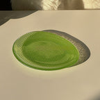 Translucent Pebble Dessert Plate