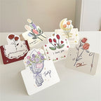 3D Tulip Bouquet Greeting Card