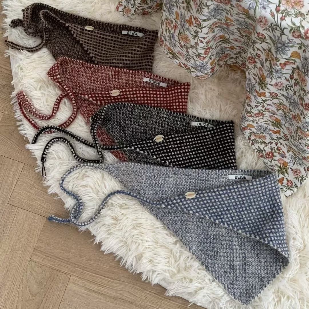 Triangle Headscarf Versatile Wrap