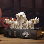 Robed Ghost Candle Pair