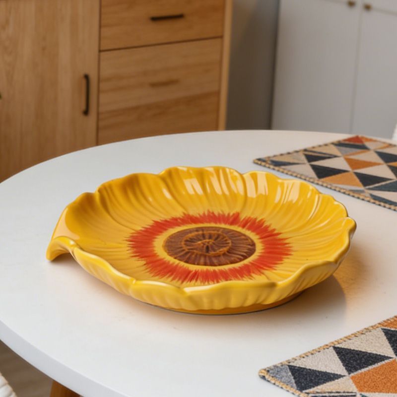 Sunflower Snack Plate