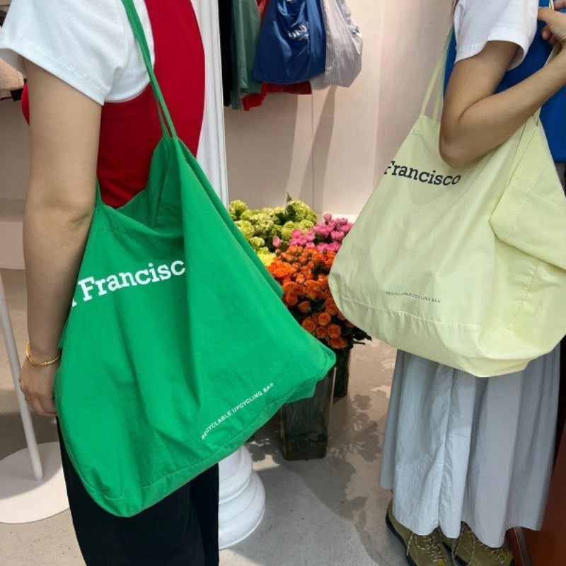 Oversized Canvas Shopper