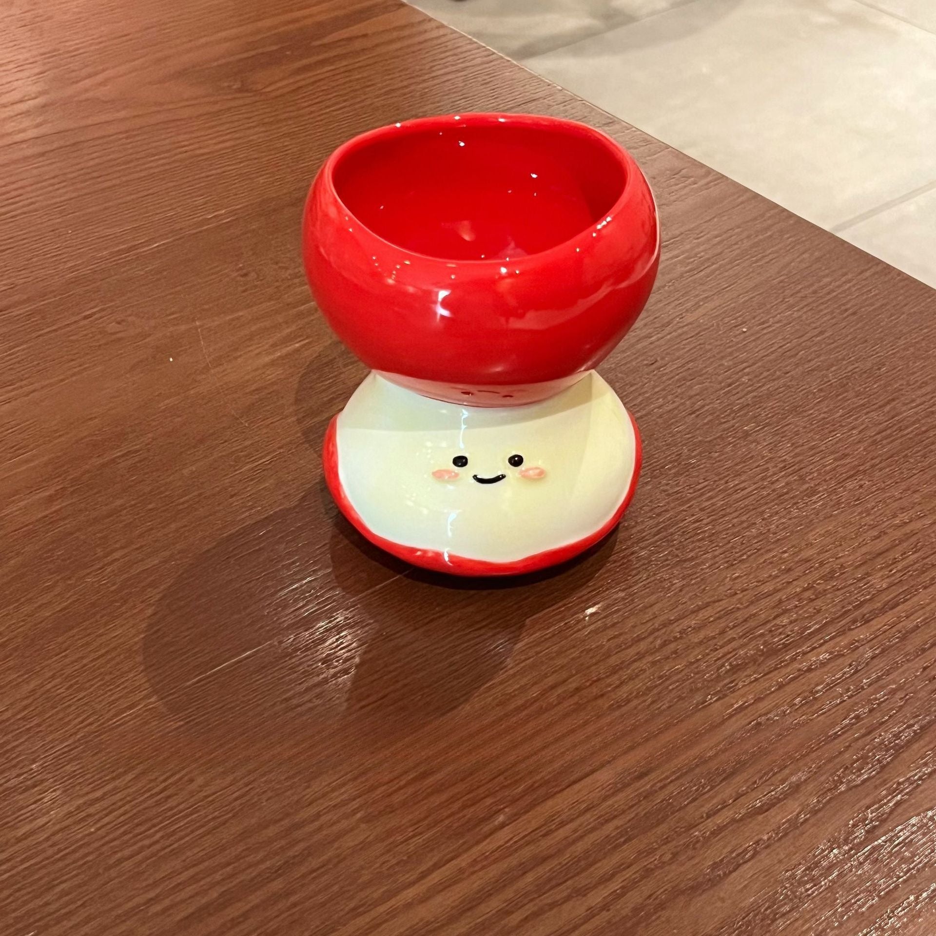 Apple Shaped Ceramic Tableware