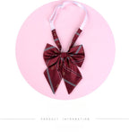 Striped School Uniform Bow Tie - Modomu