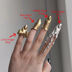 Sculptural Armour Ring
