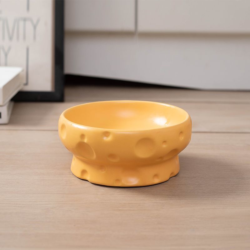 Ceramic Pet Elevated Feeding Bowl