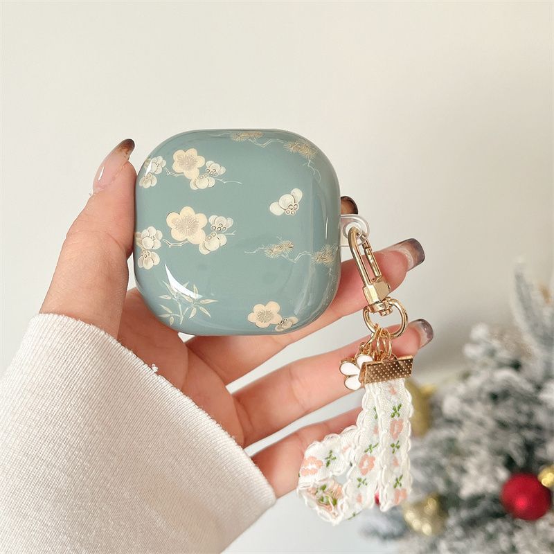 Floral Samsung Earbuds Protective Case