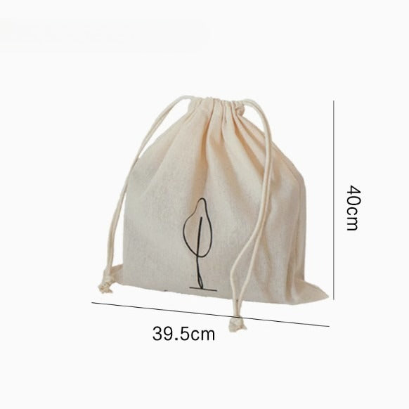 Cotton Linen Drawstring Travel Organizers - Modomu