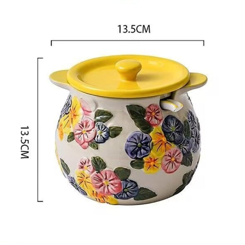 Raised Pattern Ceramic Tableware