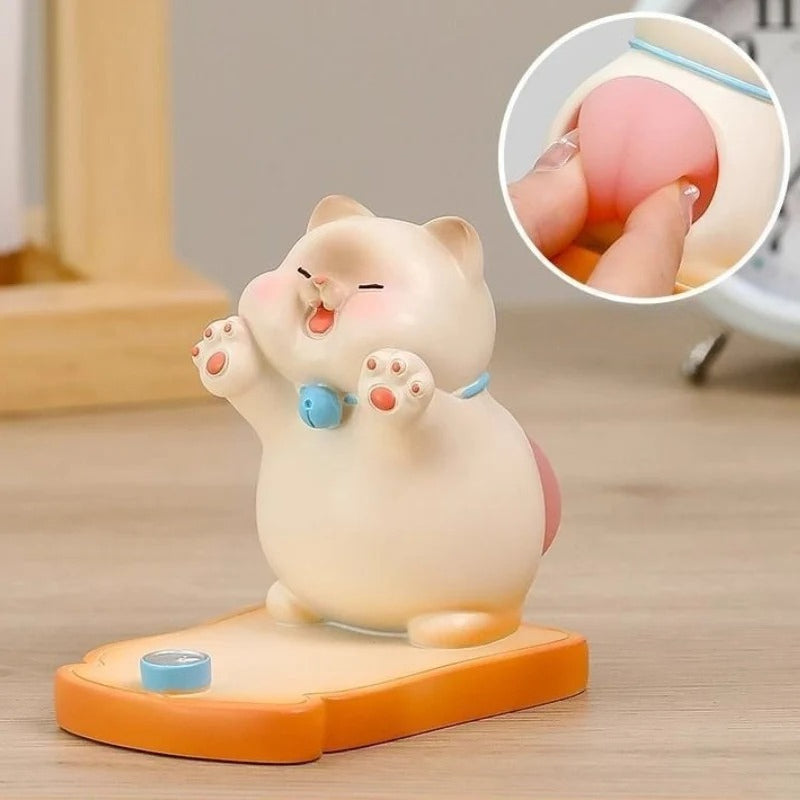 Moulded Cat Phone Stand