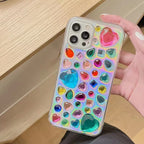 Scattered Jewel Iridescent Phone Case