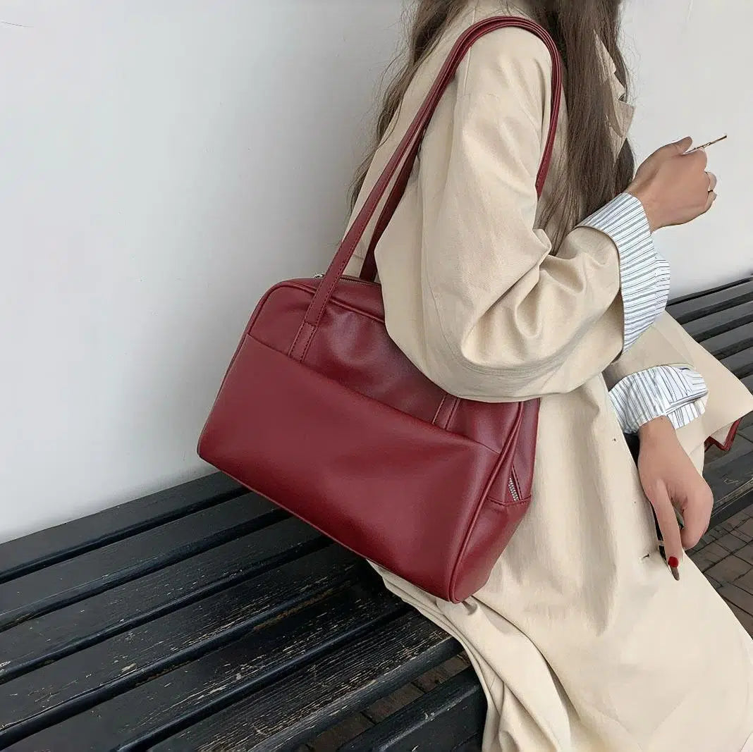 Retro Underarm Shoulder Tote Bag - Modomu