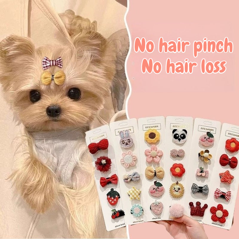Pet Hairpin Set for Dogs