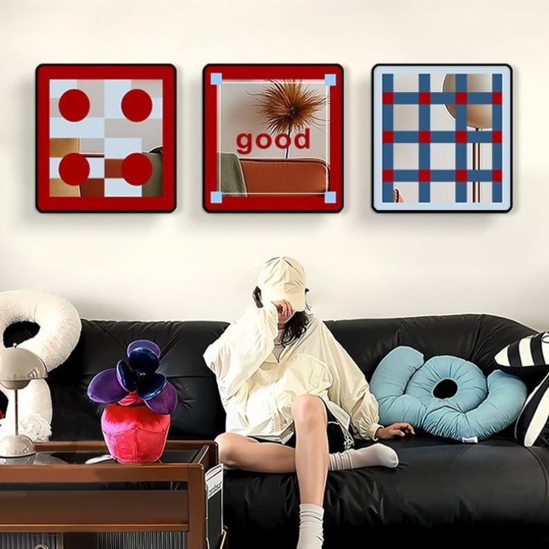 Geometric Bauhaus Mirror Art - Modomu