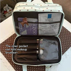 Polka Dot Travel Wash Bag