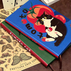 Retro Kitten Hard Cover Notebook - Modomu