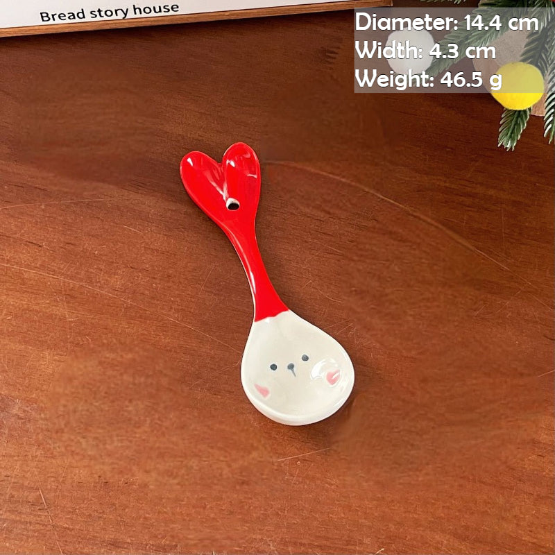 Hand Painted Rabbit Cereal Bowl - Modomu