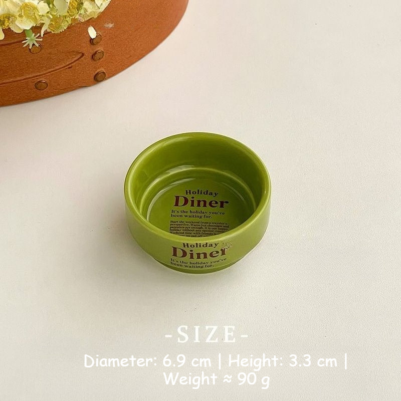Ceramic Dipping Bowl Snack Plate - Modomu