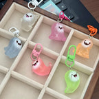 Glowing Ghost Keyring Charm