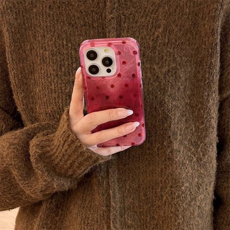 Polka Dot Protective Phone Case