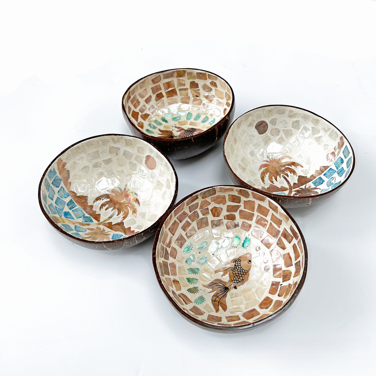 Champagne Butterfly Bowl