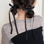 Ribbon Bow Claw Clips