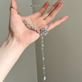 Camellia Drop Pendant Necklace - Modomu