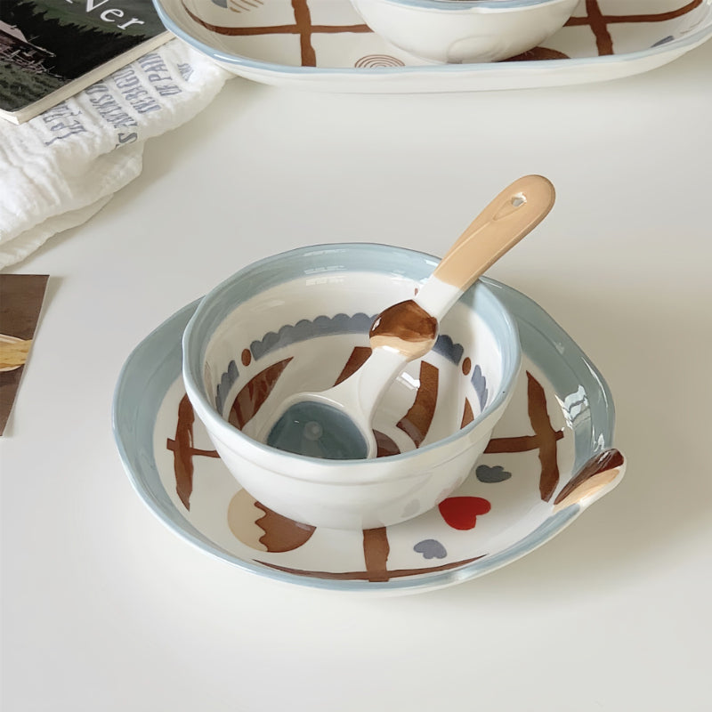 Cute Dessert Bowl With Handles - Modomu