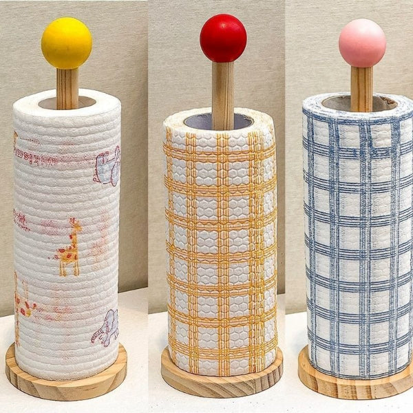 Ball-Top Kitchen Roll Holder