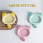 Cute Ceramic Cat Food Bowl