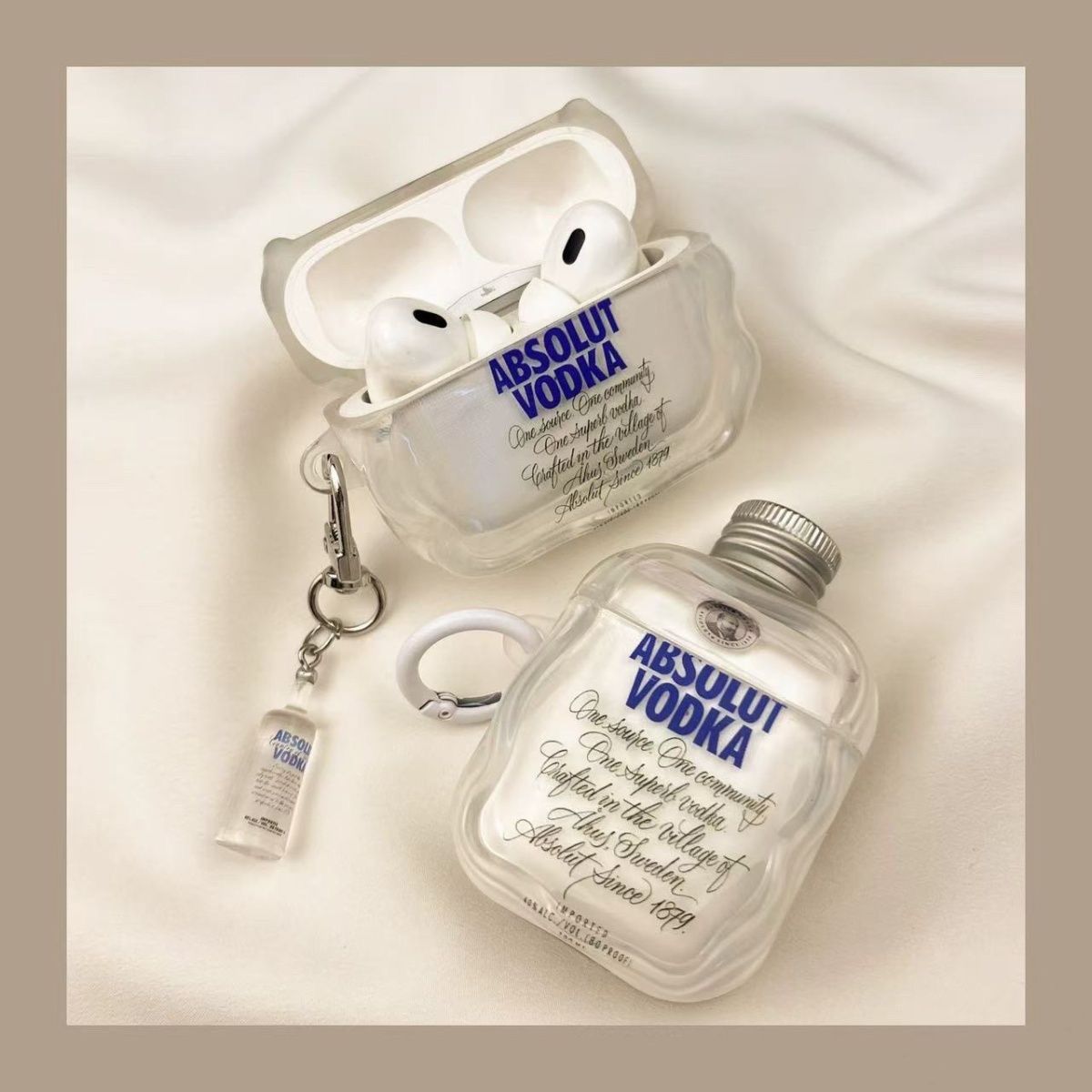 Vodka Bottle AirPods Case