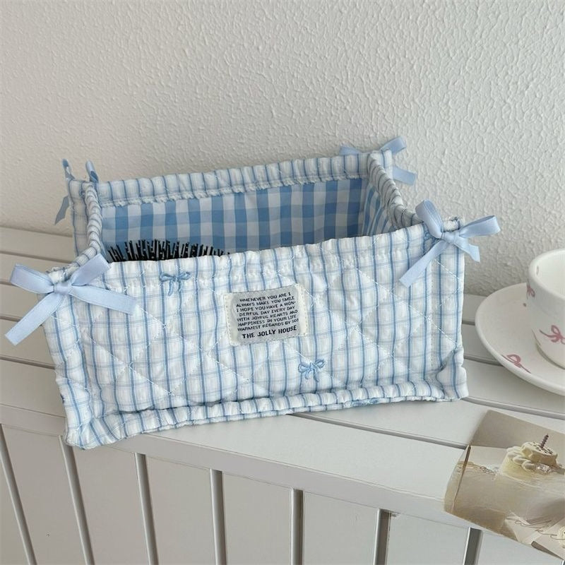 Fabric Desktop Storage Basket