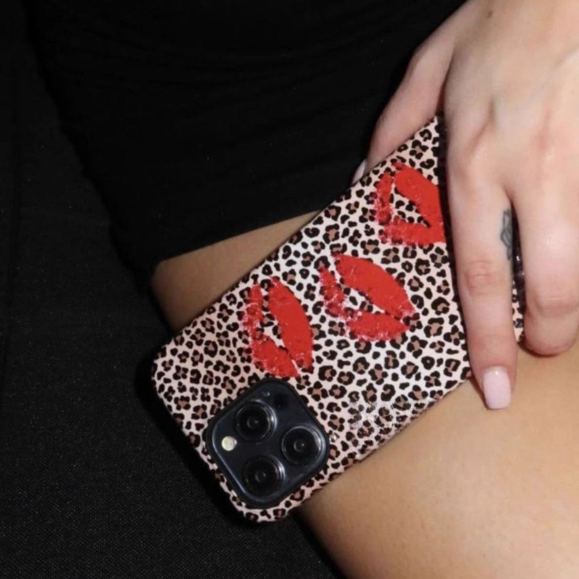 Leopard Lip Print Phone Case - Modomu