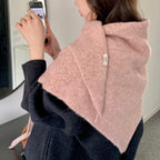 Retro Triangle Scarf Warm Shawl