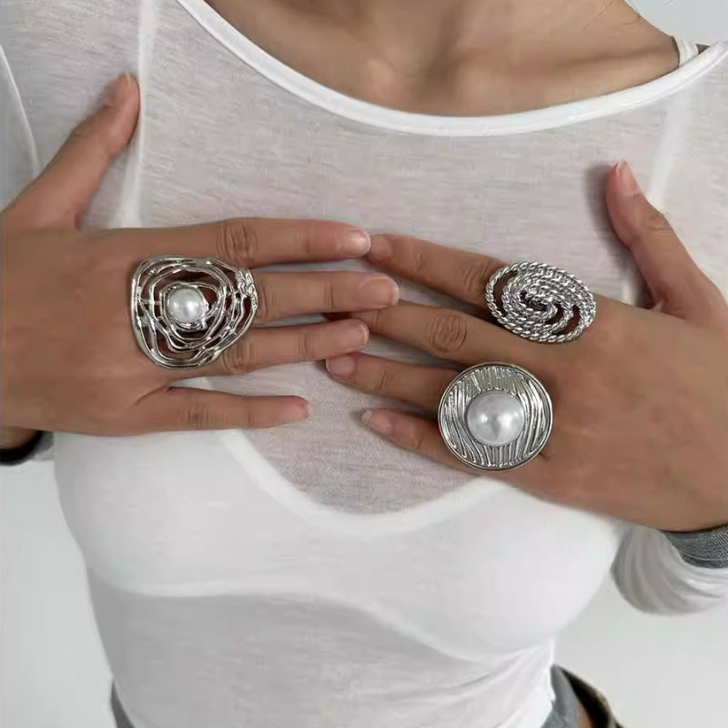 Retro Irregular Open Ring - Modomu