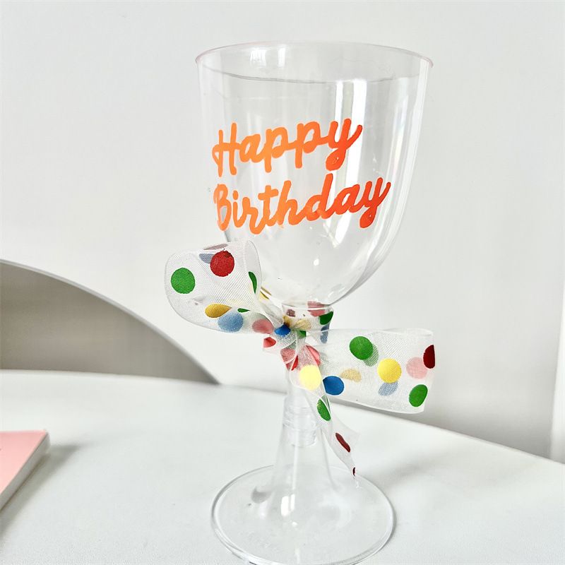 Polka Dot Party Wine Goblet - Modomu