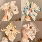 Plaid Hair Scrunchie Scarf Set