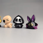 Hooded Cat Desk Figures