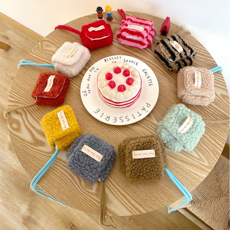 Plush Mini Earphone Case