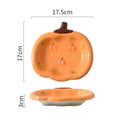 Ceramic Pumpkin Cartoon Dinner Plate