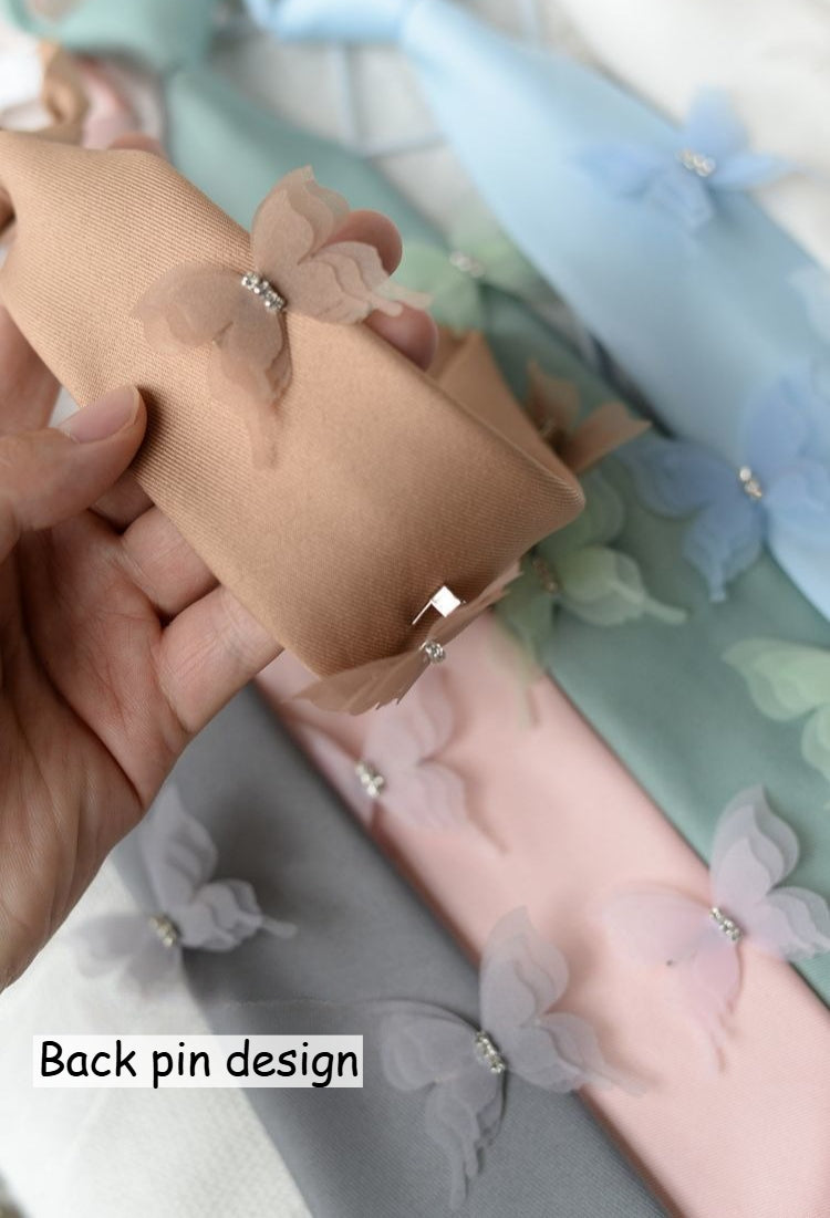 Butterfly Lace No Tie Collar - Modomu