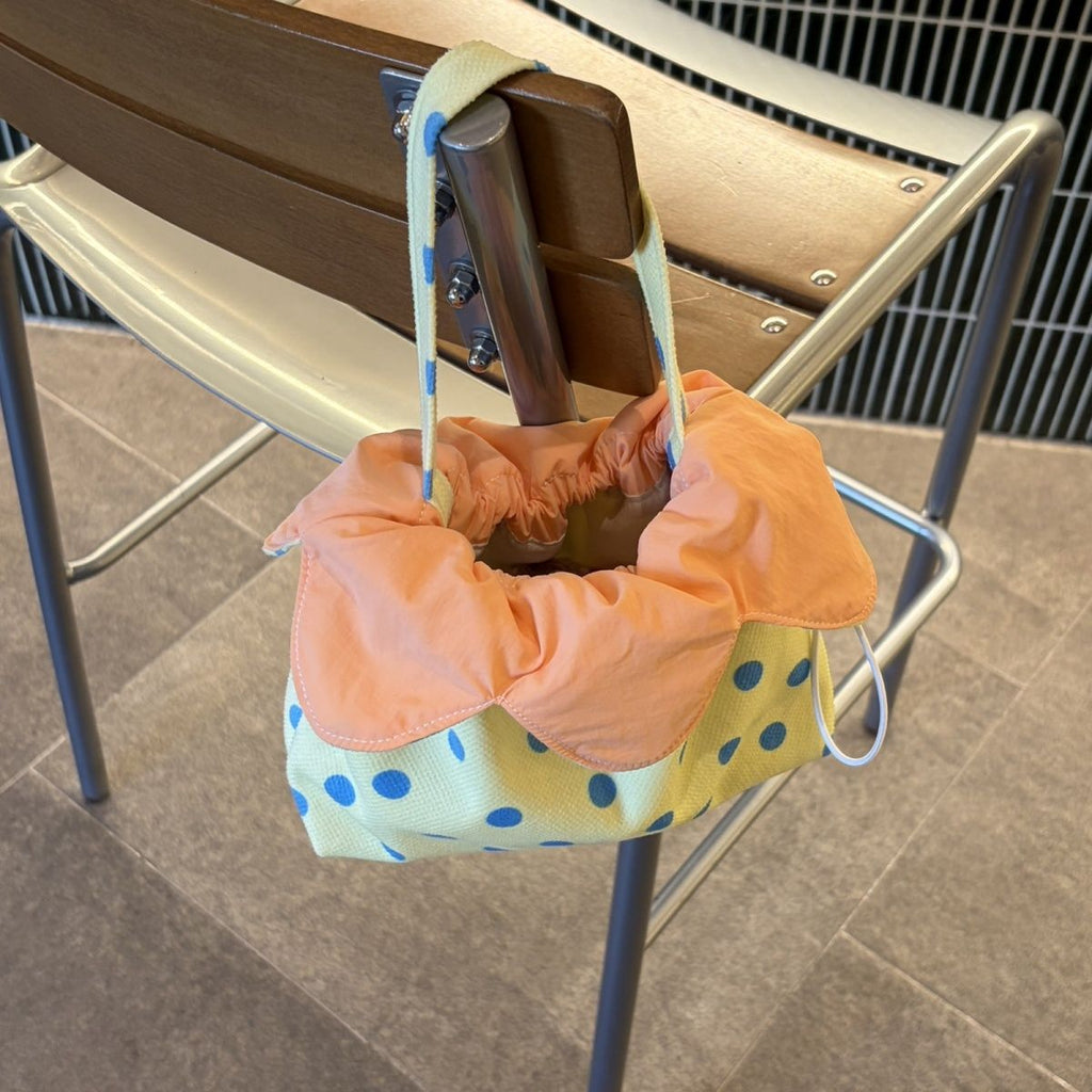 Dotted Petal Hand Bag