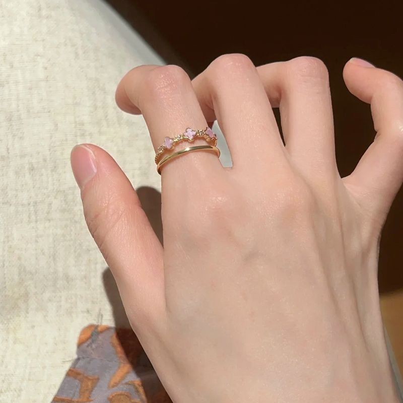 Floral Butterfly Statement Ring - Modomu