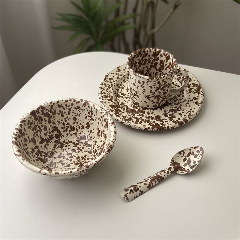 Enamel Breakfast Bowl and Cup - Modomu