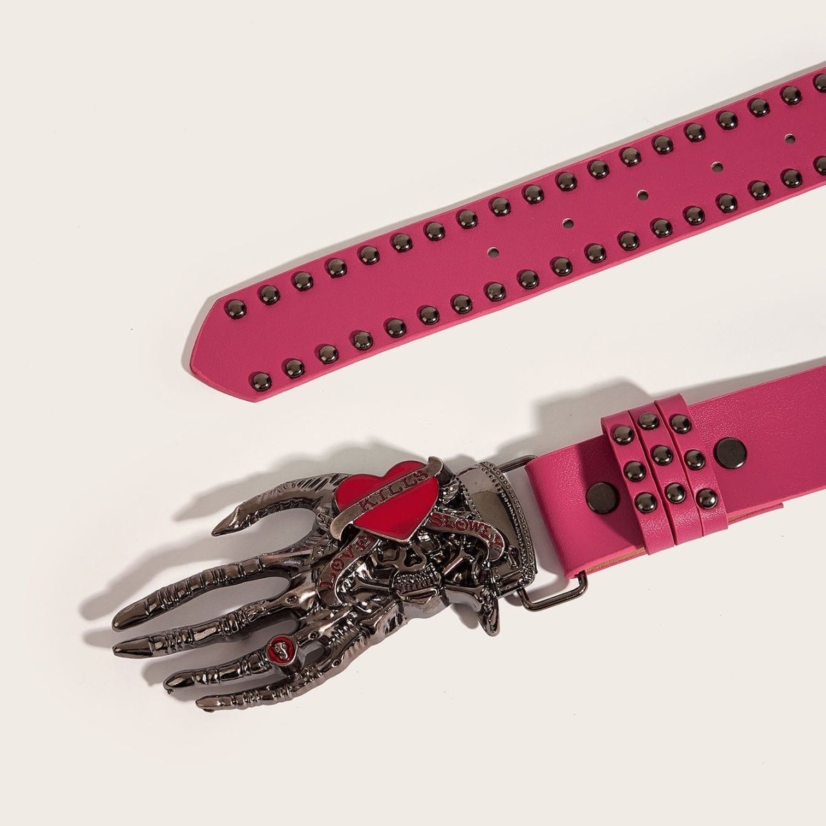 Skull Rivet Punk Belt - Modomu