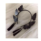 Butterfly Tassel Crown Band