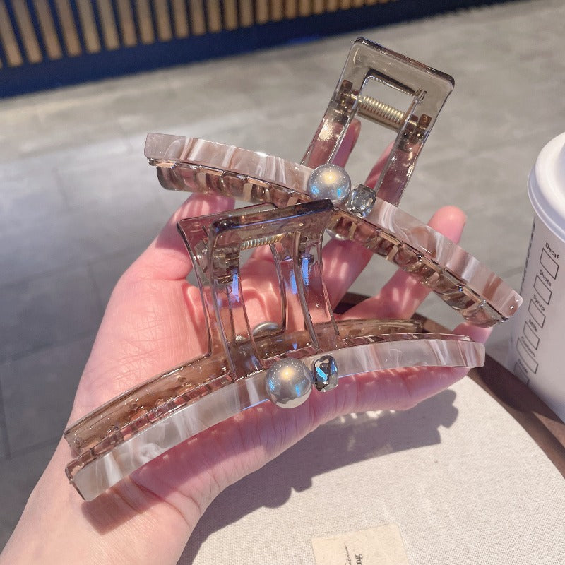 Pearl Acetate Claw Clip